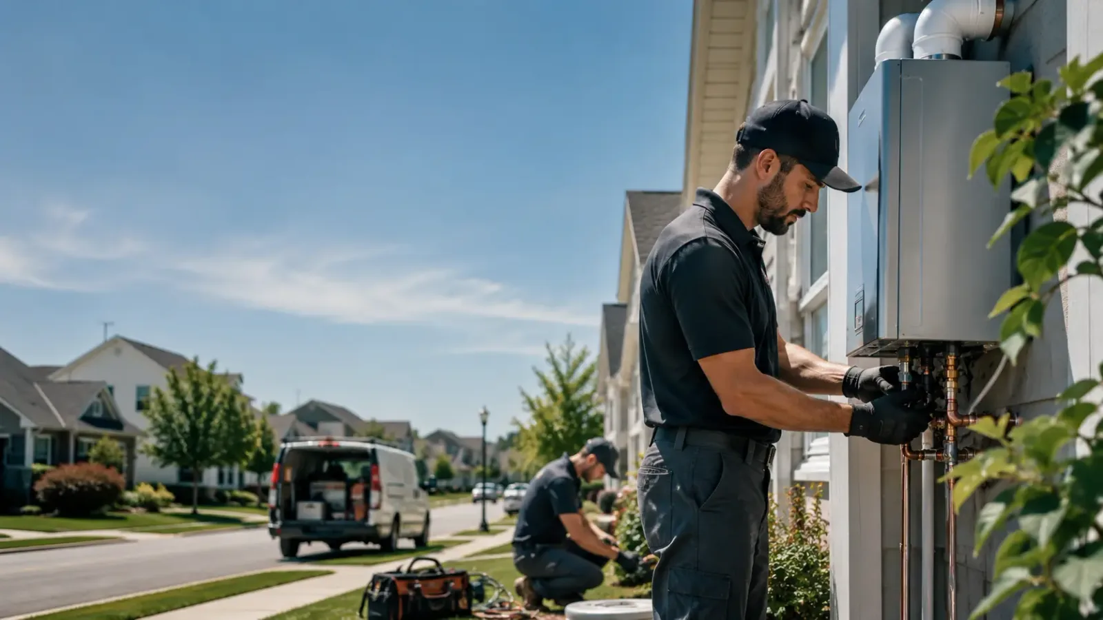 Tankless Water Heater Installation in Reading, MN